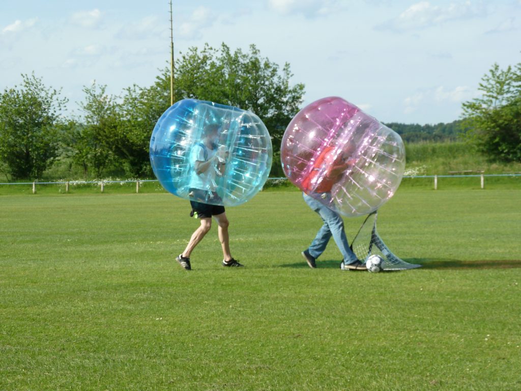 Eventmodule: hier Bubble soccer